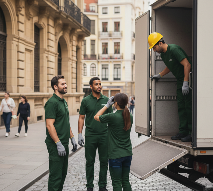 personal camión madrid